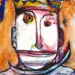 King of hearts (30x30cm) VERKOCHT